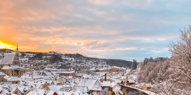 Vianočný Český Krumlov, Budejovice, zámek Hluboká
