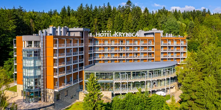 Pobyt v nádhernom prostredí Krynice-Zdrój: raňajky či polpenzia a neobmedzený wellness