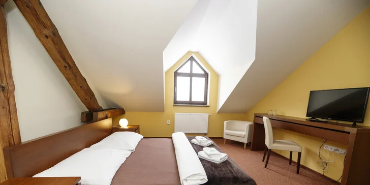 Pobyt na Plzni so raňajkami aj privátnym wellness vrátane romantickej varianty