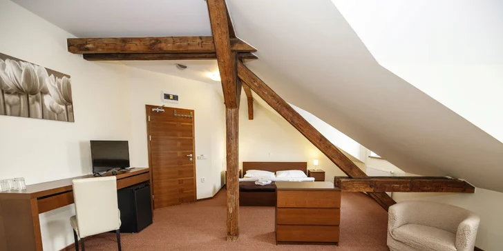 Pobyt na Plzni so raňajkami aj privátnym wellness vrátane romantickej varianty