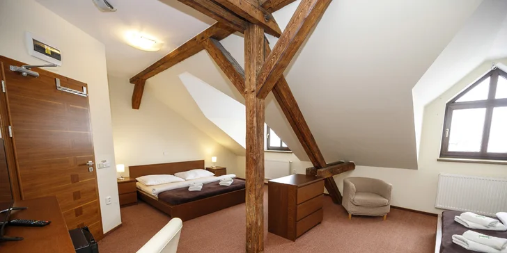 Pobyt na Plzni so raňajkami aj privátnym wellness vrátane romantickej varianty