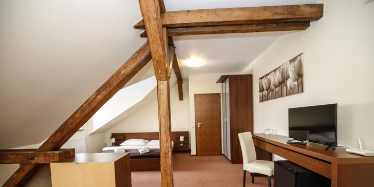 Pobyt na Plzni so raňajkami aj privátnym wellness vrátane romantickej varianty