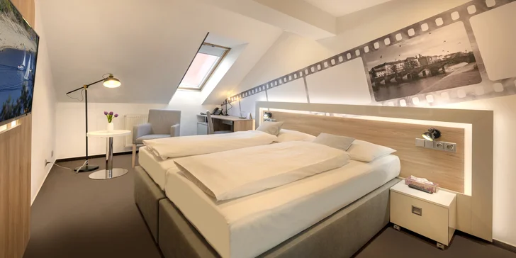 Do historického centra Písku až na 7 nocí: luxusné izby s fľašou červeného vína, raňajkami aj privátnou saunou