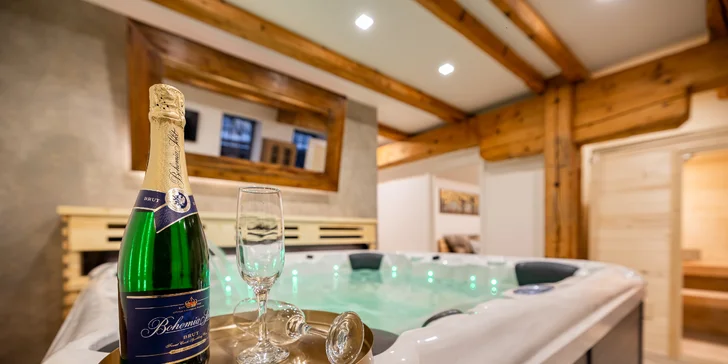 Relax apartmán: vlastná vírivka, sauna, možnosť farmárskych raňajok aj ďalších dobrôt