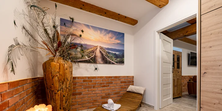 Relax apartmán: vlastná vírivka, sauna, možnosť farmárskych raňajok aj ďalších dobrôt