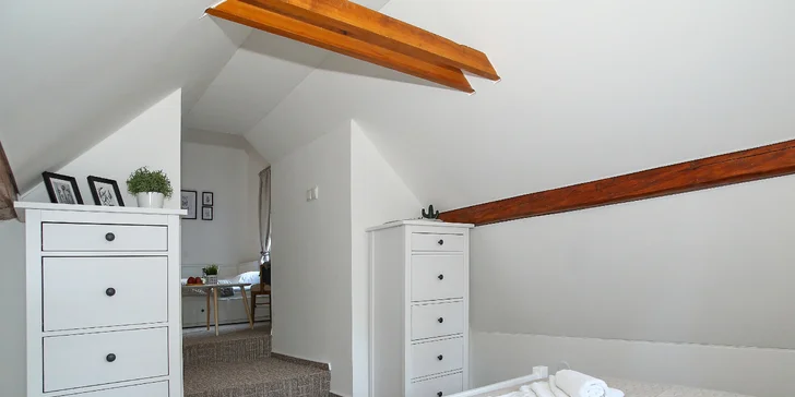 Historická vila pri priehrade Les Království a blízko Dvora Králové, raňajky v cene