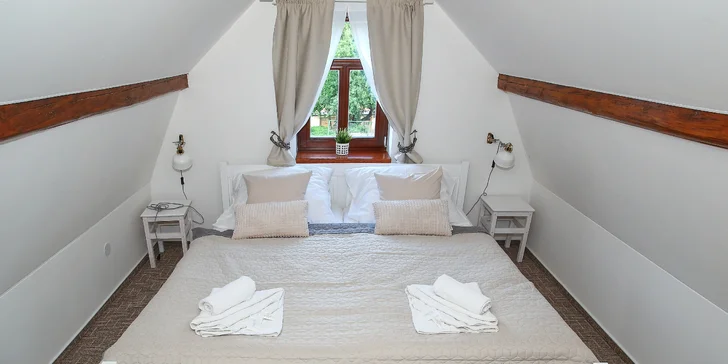 Historická vila pri priehrade Les Království a blízko Dvora Králové, raňajky v cene