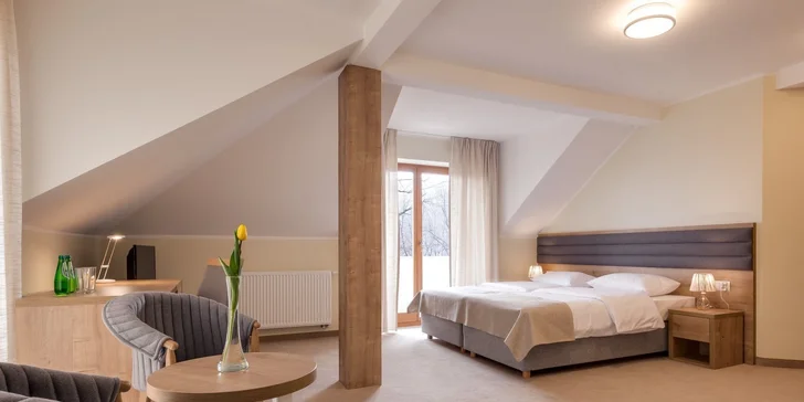 Krásy poľských Krkonôš: hotel v bývalom hrade, polpenzia a neobmedzený wellness