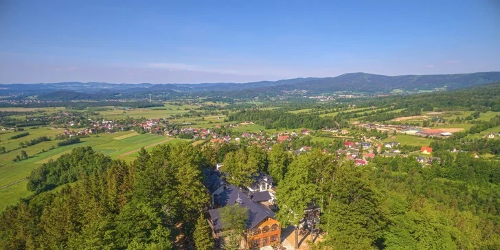 Krásy poľských Krkonôš: hotel v bývalom hrade, polpenzia a neobmedzený wellness