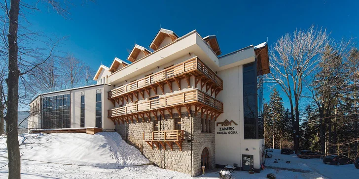 Krásy poľských Krkonôš: hotel v bývalom hrade, polpenzia a neobmedzený wellness