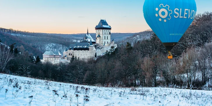 1 alebo 2 hodiny v oblakoch: let teplovzdušným balónom v páre či skupinke