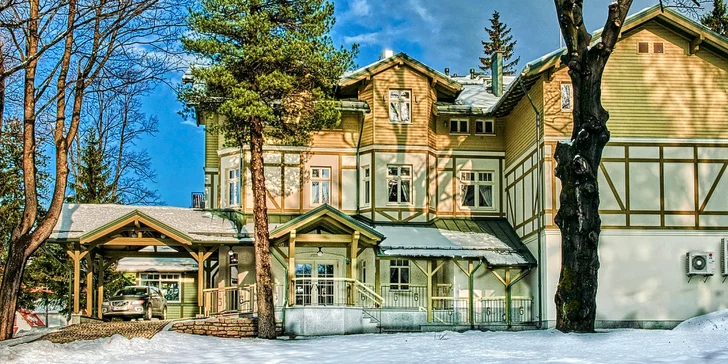 Adult only apartmány v Sklárskej Porube: raňajky, wellness aj voucher do spa