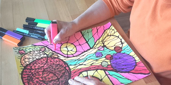 Skupinový Sound healing alebo Neurografika