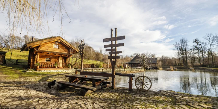 Vyrazte za relaxom: čarovná zrubová chata pod Beskydami pre 2 až 3 osoby