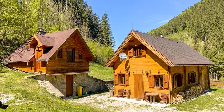 Zážitkové ubytovanie na Liptove: chaty v lone prírody