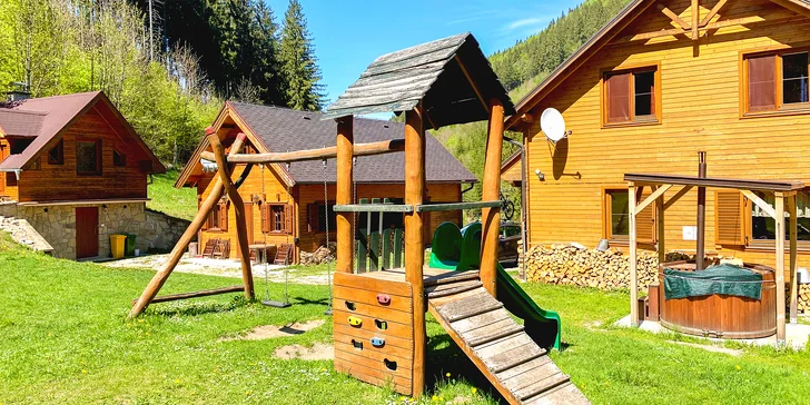 Zážitkové ubytovanie na Liptove: chaty v lone prírody