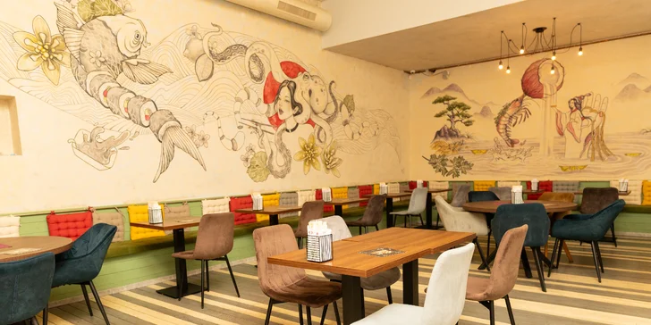 Exkluzívny sushi set – až 48 kúskov s krevetami, lososom či avokádom