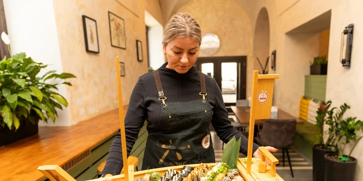 Exkluzívny sushi set – až 48 kúskov s krevetami, lososom či avokádom