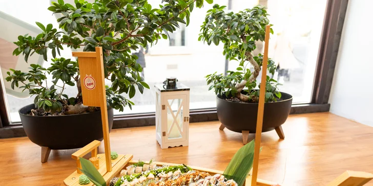 Exkluzívny sushi set – až 48 kúskov s krevetami, lososom či avokádom