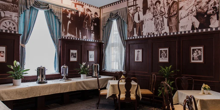 Romantický hotel na okraji Prahy: pobyt s raňajkami alebo polpenziou, možnosť privátnej sauny a vírivky