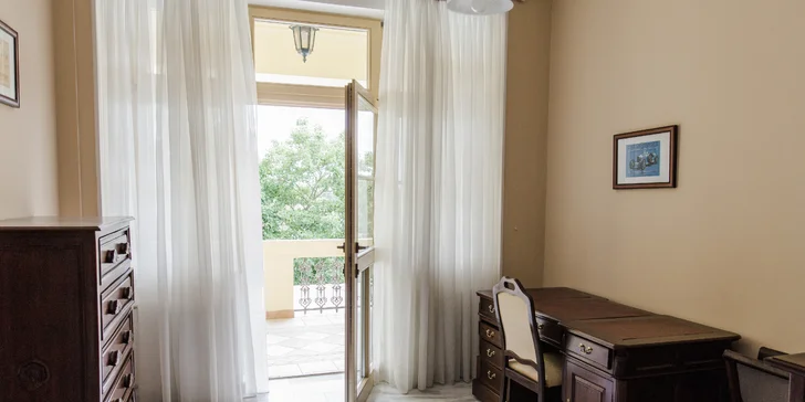 Romantický hotel na okraji Prahy: pobyt s raňajkami alebo polpenziou, možnosť privátnej sauny a vírivky