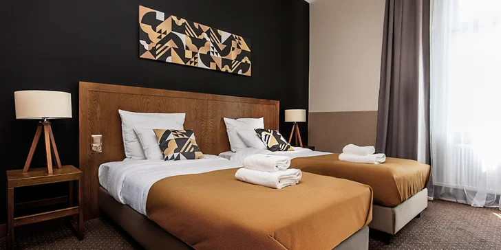 Moderný hotel v Krakove s raňajkami a tichou záhradou, 1 km od Hlavného námestia