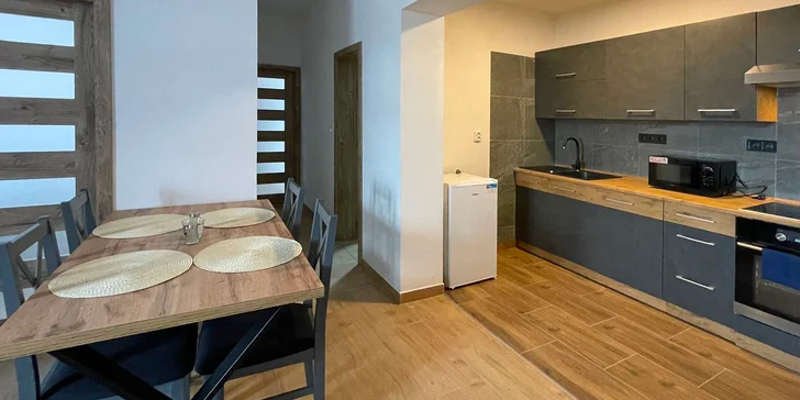 Vybavené apartmány až pre 6 osôb v blízkosti NP Šumava aj hodina bowlingu