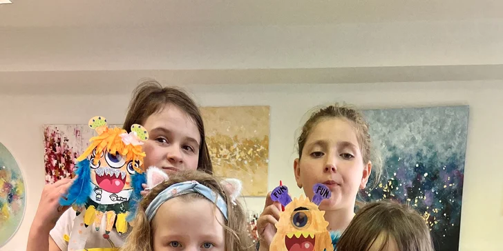 Vstup na detský výtvarno-kreatívny krúžok Ježkova dielnička v Šamoríne pre deti od 5 do 8 rokov