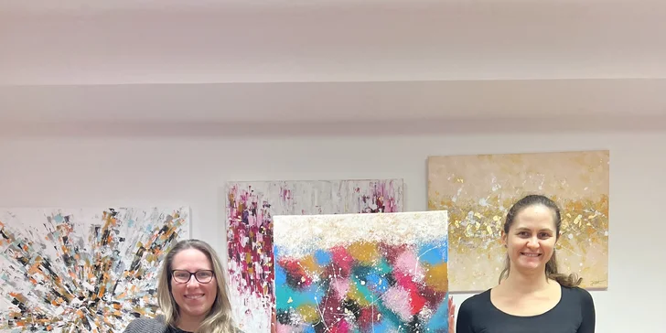 Kreatívny kurz pre 1 či 2 osoby: maľovanie, linoryt, koláž a ďalšie techniky