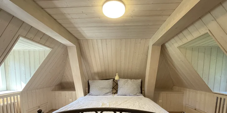 Pobyt na Šumave: horská chata pod keltským hradiskom Obří hrad a raňajky