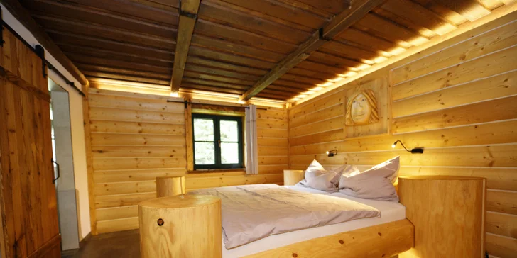 Pobyt na Šumave: horská chata pod keltským hradiskom Obří hrad a raňajky