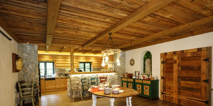 Pobyt na Šumave: horská chata pod keltským hradiskom Obří hrad a raňajky