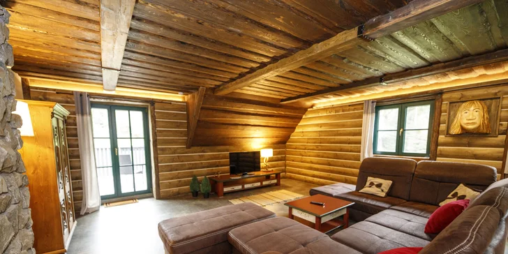 Pobyt na Šumave: horská chata pod keltským hradiskom Obří hrad a raňajky