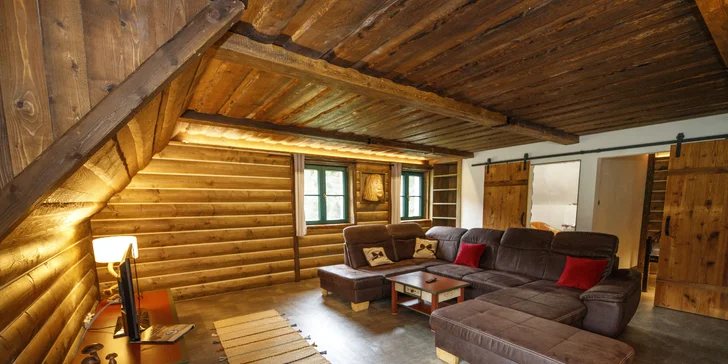 Pobyt na Šumave: horská chata pod keltským hradiskom Obří hrad a raňajky