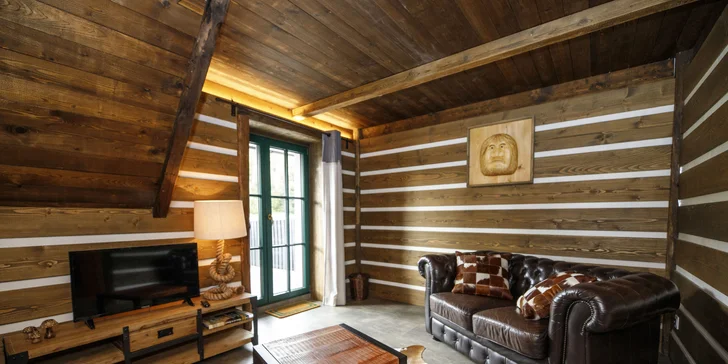 Pobyt na Šumave: horská chata pod keltským hradiskom Obří hrad a raňajky