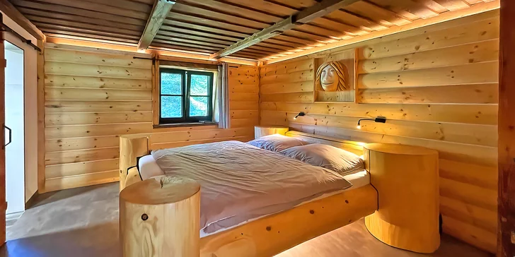 Pobyt na Šumave: horská chata pod keltským hradiskom Obří hrad a raňajky