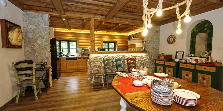 Pobyt na Šumave: horská chata pod keltským hradiskom Obří hrad a raňajky