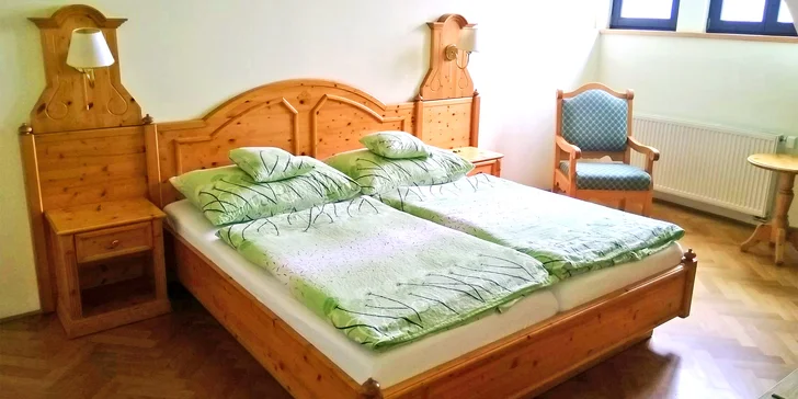 Dokonalý oddych v prírode Šumavy: pobyt s raňajkami alebo polpenziou aj wellness