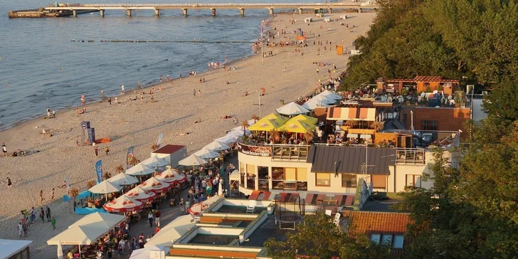 Dovolenka pri Balte pre páry aj rodiny: moderný rezort s wellness, bazénom a stravou, 5 min. od pláže