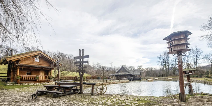 Chata na ranči v podhorí Beskýd: plne vybavená vrátane kuchynky, terasa s výhľadom na kone