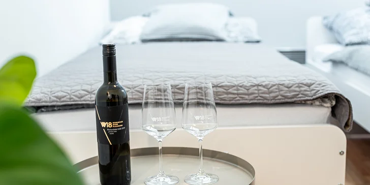 Pobyt vo vinárstve vo Veľkých Bíloviciach aj degustácia vín: apartmán alebo celý penzión až pre 8 osôb