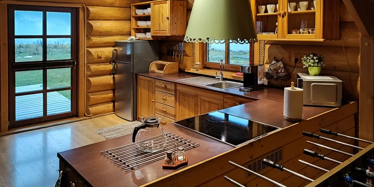 Rodinná dovolenka v drevenom zrube v malebnej horehronskej obci Telgárt až pre 11 ľudí