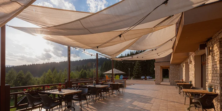 Pobyt s wellness v horskom hoteli priamo na Kubínskej holi s úžasnými výhľadmi