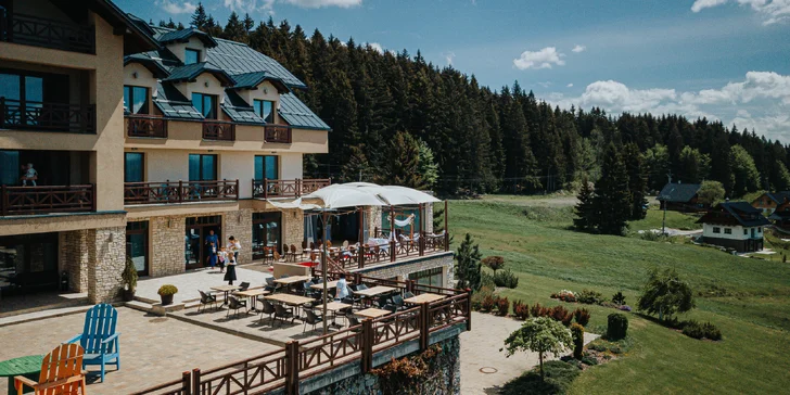 Pobyt s wellness v horskom hoteli priamo na Kubínskej holi s úžasnými výhľadmi