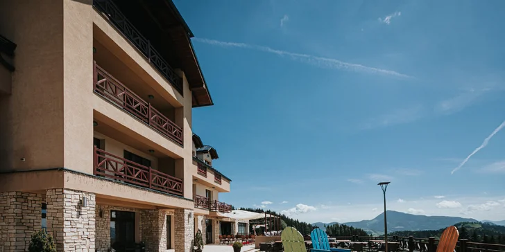 Pobyt s wellness v horskom hoteli priamo na Kubínskej holi s úžasnými výhľadmi