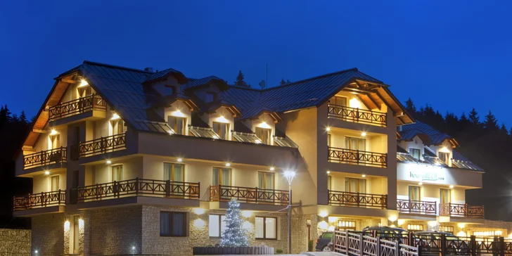 Pobyt s wellness v horskom hoteli priamo na Kubínskej holi s úžasnými výhľadmi