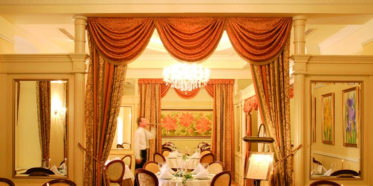 4* relax v Karlových Varoch s polpenziou, wellness a procedúrami