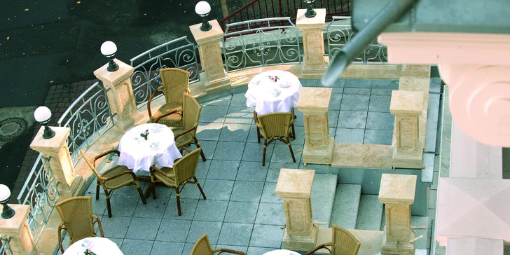 4* relax v Karlových Varoch s polpenziou, wellness a procedúrami