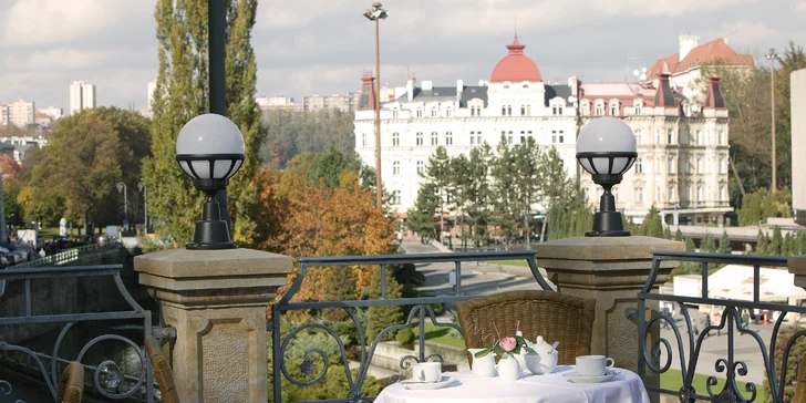 4* relax v Karlových Varoch s polpenziou, wellness a procedúrami