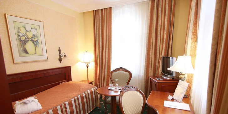 4* relax v Karlových Varoch s polpenziou, wellness a procedúrami